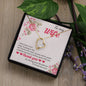 To My Wife | I'll Always Love You - Forever Love Necklace