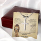 To My Son | Lion Cross Necklace