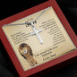 To My Son | Lion Cross Necklace