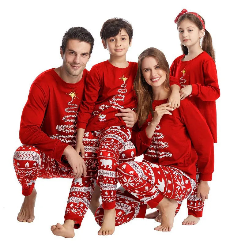 Merry Christmas Family Matching Pajamas Set