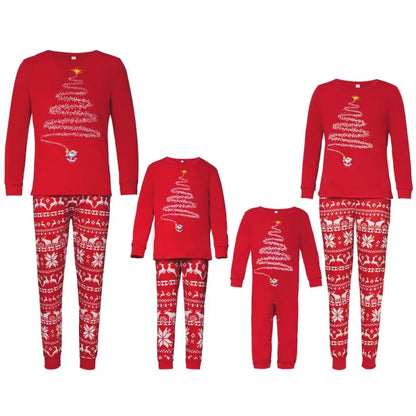 Merry Christmas Family Matching Pajamas Set