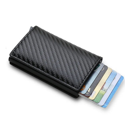 RFID Trifold Leather Wallet