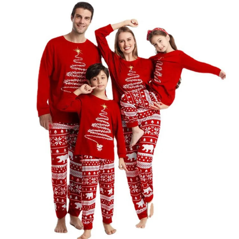 Merry Christmas Family Matching Pajamas Set