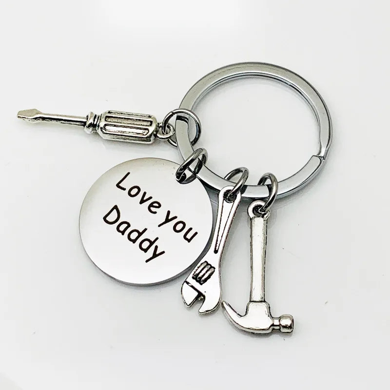 Daddy Love Toolkit Keyring