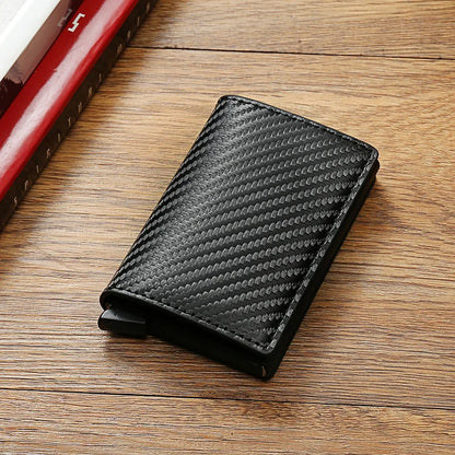 RFID Trifold Leather Wallet