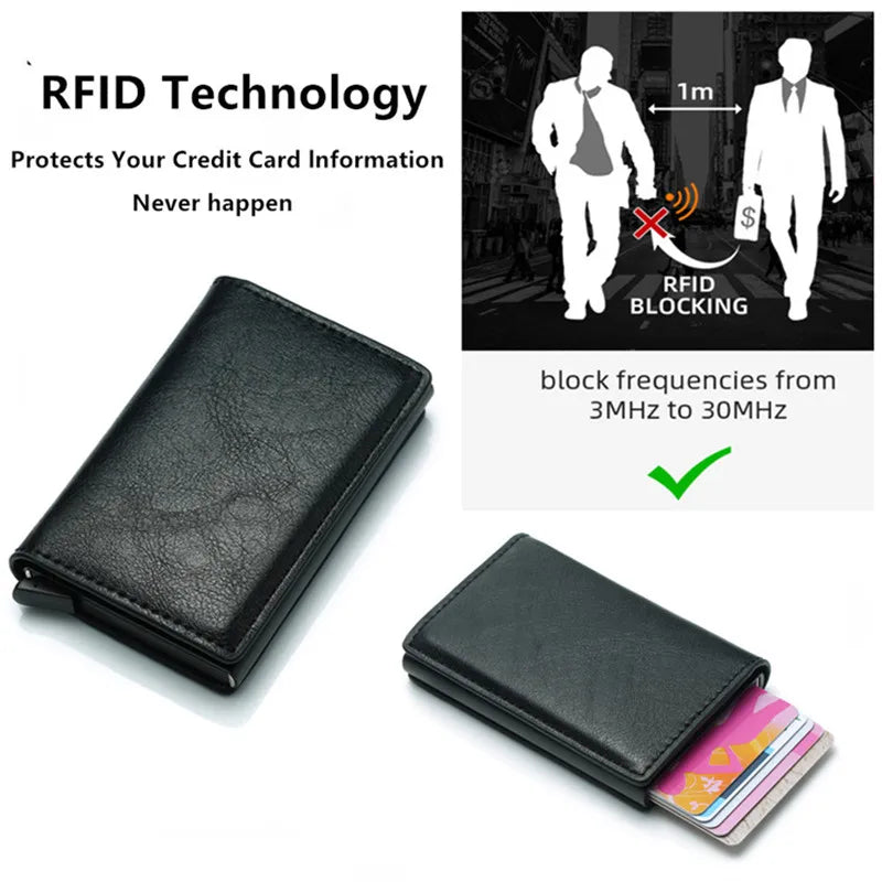 Luxury Rfid Leather Wallet