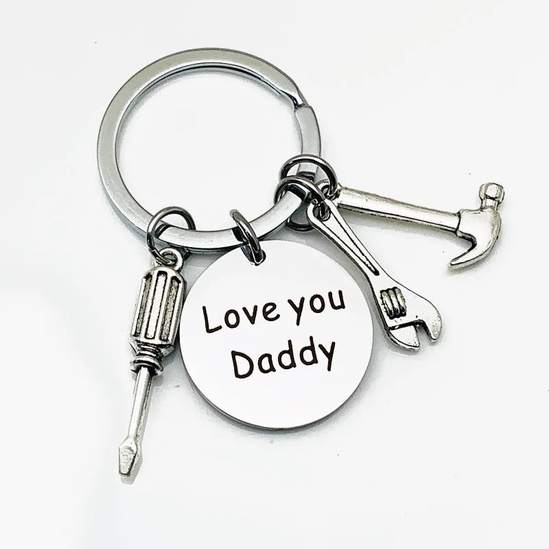 Daddy Love Toolkit Keyring