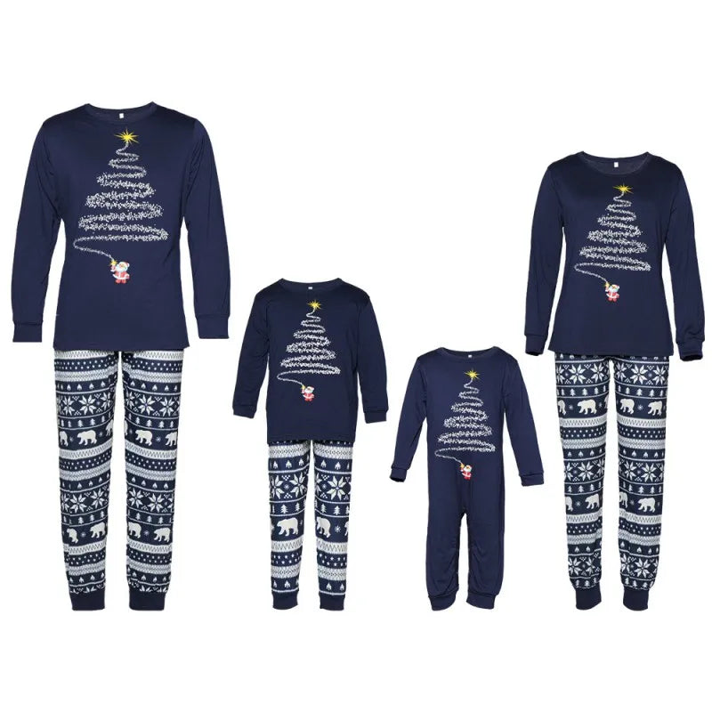 Merry Christmas Family Matching Pajamas Set