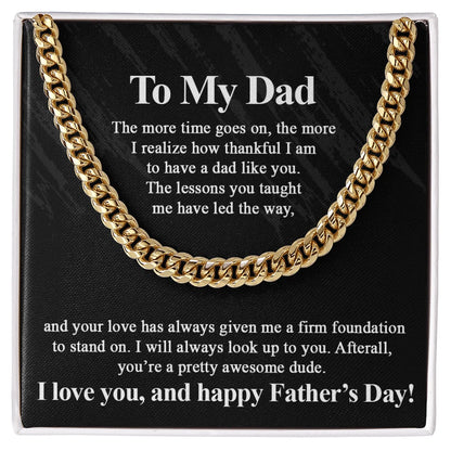 To My Dad | Gift Chain